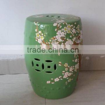 2016 new fashion high quality ceramic garden stool