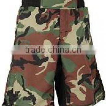 Green camo MMA Short