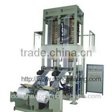 Film Blowing Machine with Single Extruder and Double Lines