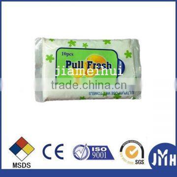 Lemon refreshing wipes,any scented wet wipes,small pack wet wipes