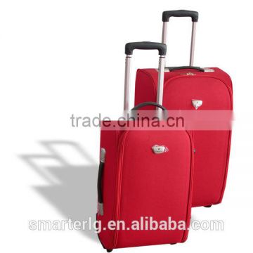 two wheels soft polo trolley luggage