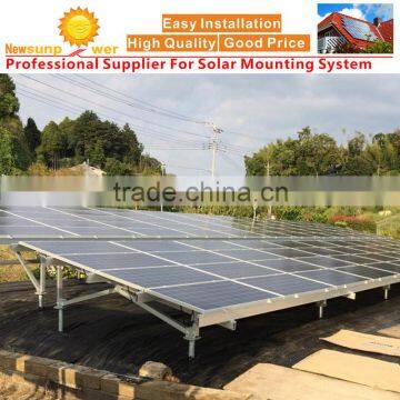 250W 4X10 1640x992x40mm Aluminum Solar panel mounting structure