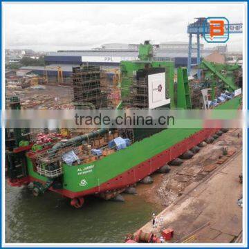 China Cylindrical Ship Launching Marine Airbag