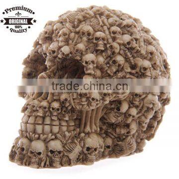 polyresin Multiple Decoration Skulls Head