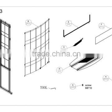 Promotion Mosaic / Stone / Ceramic Floor Tile Display Stand photo-2