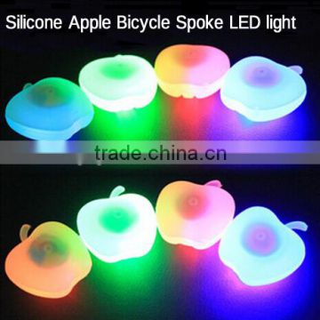 Apple shape led bike light