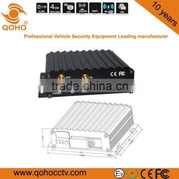 4G SD Mobile DVR Two SD 4-CH 4 Channel GP tracking Wireless DVR Security Recorder