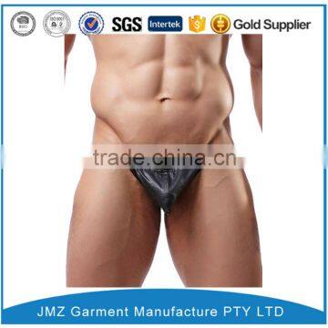 Customized Mini String Sexy Men Underwear Leather photo-2