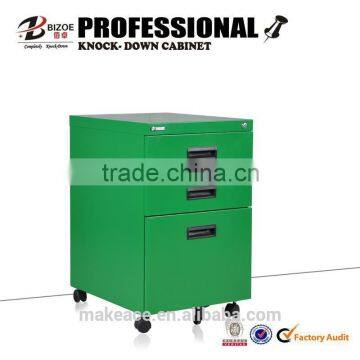 High End 3 Drawer Steel Mobile Pedestal Cabinet photo-3