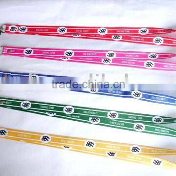 Screen printing lanyard