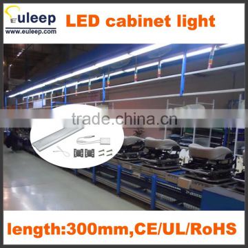 DC12V,Led product line under Cabinet Light With on/off Switch,300mm/4w,LED driver with SAA approved