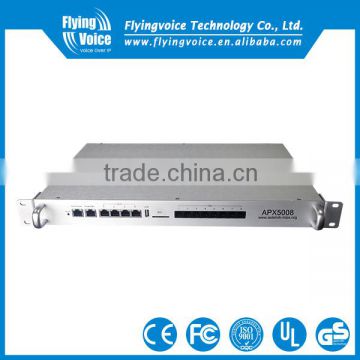 Cost effective 8 fxo ports pbx ip gateway/voip router