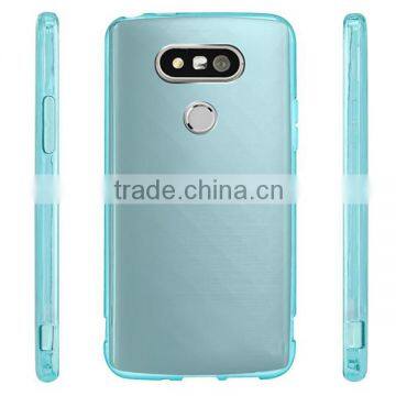 C&T Soft Super Slim Flexible Frosted Transparent TPU Case for LG G5 photo-3
