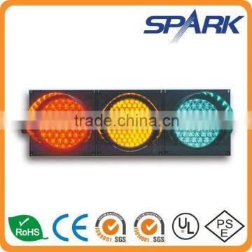 Spark 200mm Red Green Yellow Color LED Traffic Light With CE and RoHS