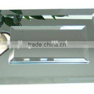 Home Decorative Beveled Glass Mirror Tiles