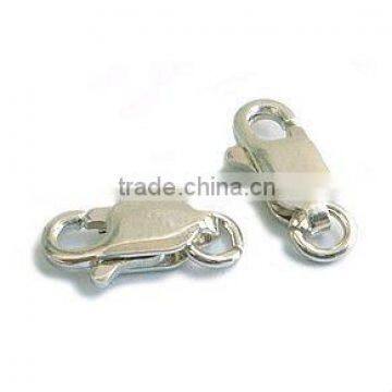 8mm sterling silver lobster clasp