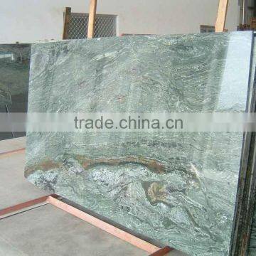 Snake green marble slab