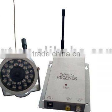 wired/wireless 1.2G camera and receiver kit