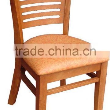 MH-04 Wooden Dining Chair with PU Cushion