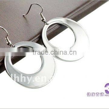 wholesale high custom stainless steel earrings cheap fashion jewelry made in china