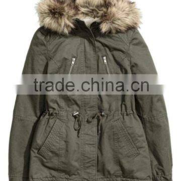 cheap womens plush lining parka warm cloth teddy hoody cotton padded coat