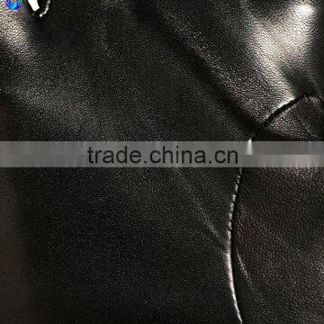 Classic Fashion Warm Men's Sheepskin Leather Hand Gloves photo-4