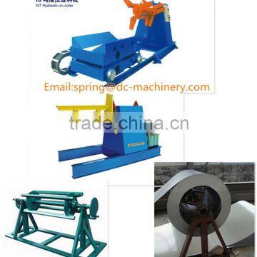 Manual galvanized steel coil uncoiler machine prices