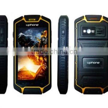 Rugged phone MTK 6582VW Quad-core 1GB+8GB android 3G 4.7 inch smart mobile phone