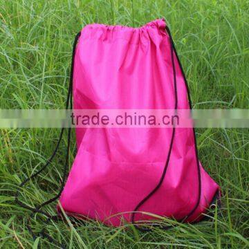 210D Oxford Material Cheap Custom Promotional Strawstring Bag photo-4