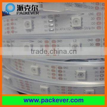 DC5V 36LEDs rgb color addressable APA102C LED pixel strip
