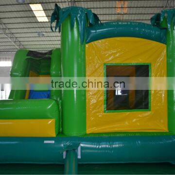 Selling Popular Mini Green Combo Inflatable Combo Bouncer for Children photo-4