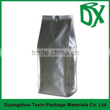custom made food grade aluminum foil flat bag/pocuh with zipper order from china direct