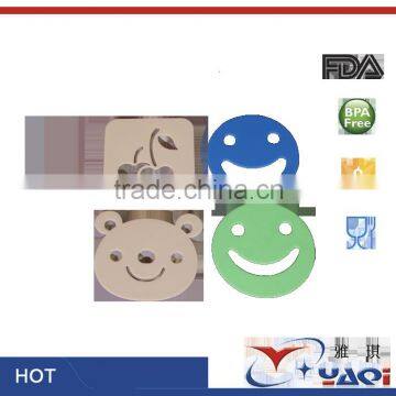 Certified Design Patents Home Use Smile Face Plate Coaster photo-6