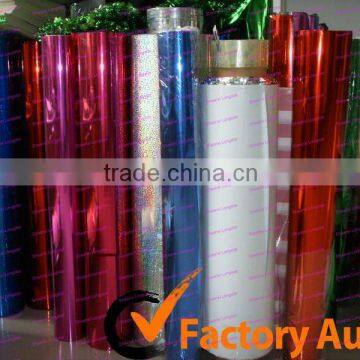 PVC Metallized Sheet for Christmas Garland