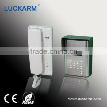2015 luckarm new style unlock audio doorphone intercom system