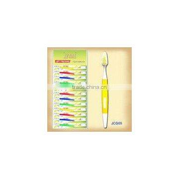 Hot PVC Package Adult Toothbrush, family toothbrush