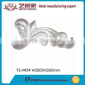 Wrought iron cast steel ornamentals, casting aluminium ornament