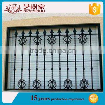 New ornamental iron window grills designs