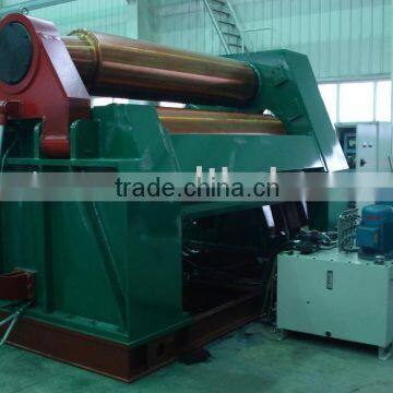 JXW11HNC-50X2500 3-roll plate bending machine with arc adjustable bottom rolls
