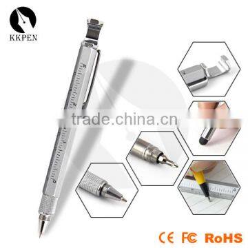 KKPEN 6 in 1 multi tool stylus pen,touch screen stylus tool pen best for you