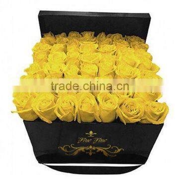 Customized Luxury Flowr Box / Luxury Rose Flower Round Packaging Gift Box photo-4