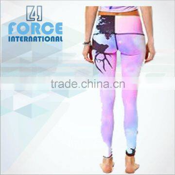 Women Sublimated yoga tights