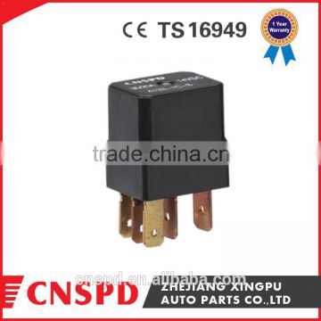 12v 24v 25a 30a 5 pin auto mini relay, universal relay