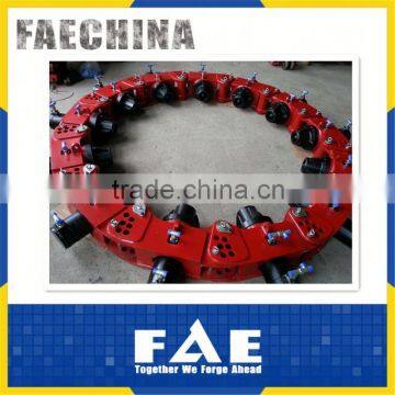 hydraulic cylinder different diameter rock pile cutter/breaker