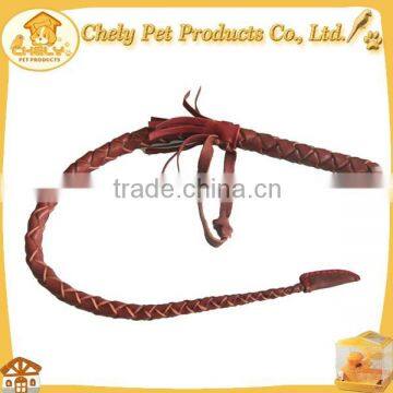 Soft Leather Whip Horse Riding Equipment Wholeasle