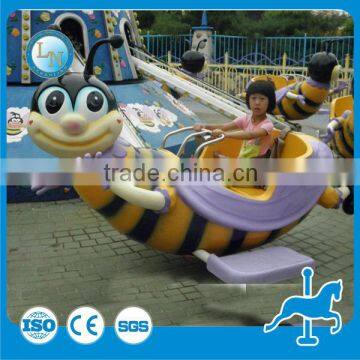 Theme Park Amusemetnt Kids Animated Games Rotary Bee Ride