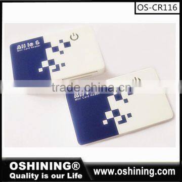 Promotion cheap Multi 6 slots Card Reader OEM logo (OS-CR116)