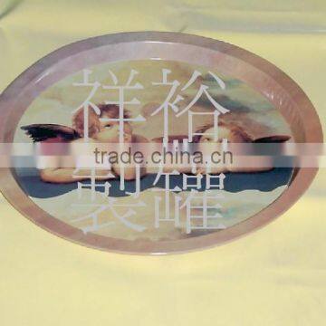 Tin plate tray, Angel tin plate tray,