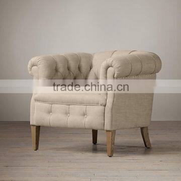 Simple modern style fabric sofa