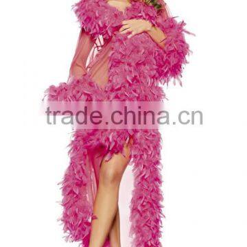 ZPDECOR Best Decorative 40 GramWeight in Stock Dyed Yellow Turkey Feathers Plumage Chandelle Boas photo-4